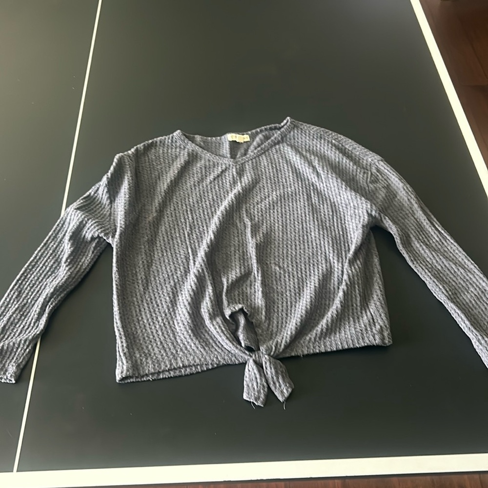 Blue sweater